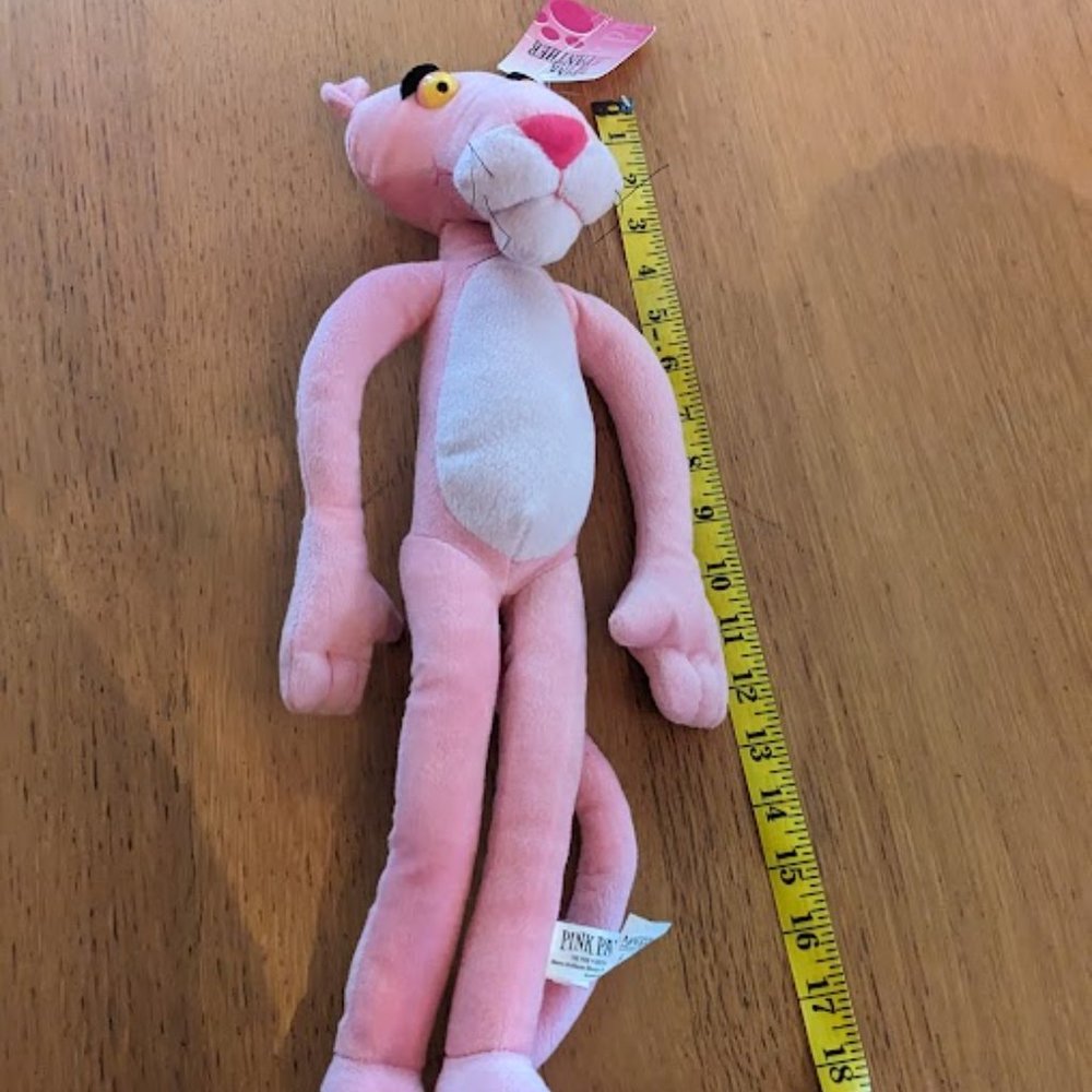 pink panther plush, new with tag - Picture 4 of 5